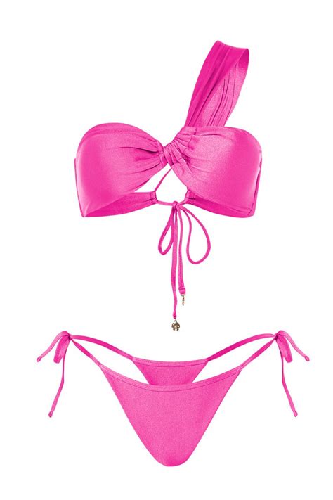 Bikini Bronceador Amelie Fucsia Oleaje Swimwear