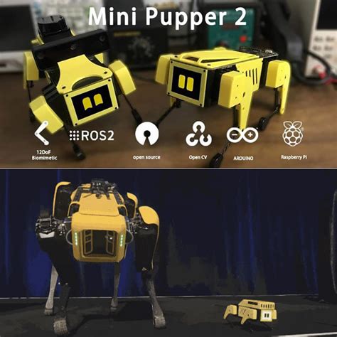 First Look At Mini Pupper 2 An Open Source Mini Robot Dog That Looks