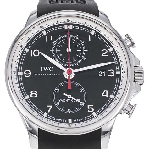 Montre D Occasion Iwc Portugaise Homme Chronographe Automatique Acier