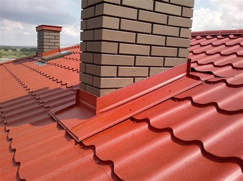 Отделка печной трубы на крыше