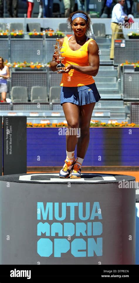 Madrid Spain May 12 Serena Williams Of The Usa Winner Of The Mutua