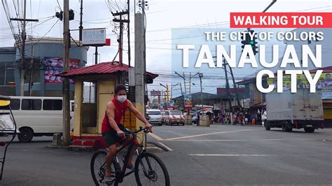 City Of Colors Tanauan City Batangas Philippines Walking Tour 4k