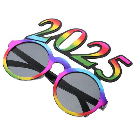 2025 Glasses Sunglasses Photo Props Party Glasses 2024 New Year Photo Props 2024 Number