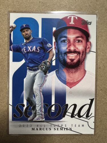 2024 Topps Series 1 All Topps ATT 6 Marcus Semien Texas Rangers EBay