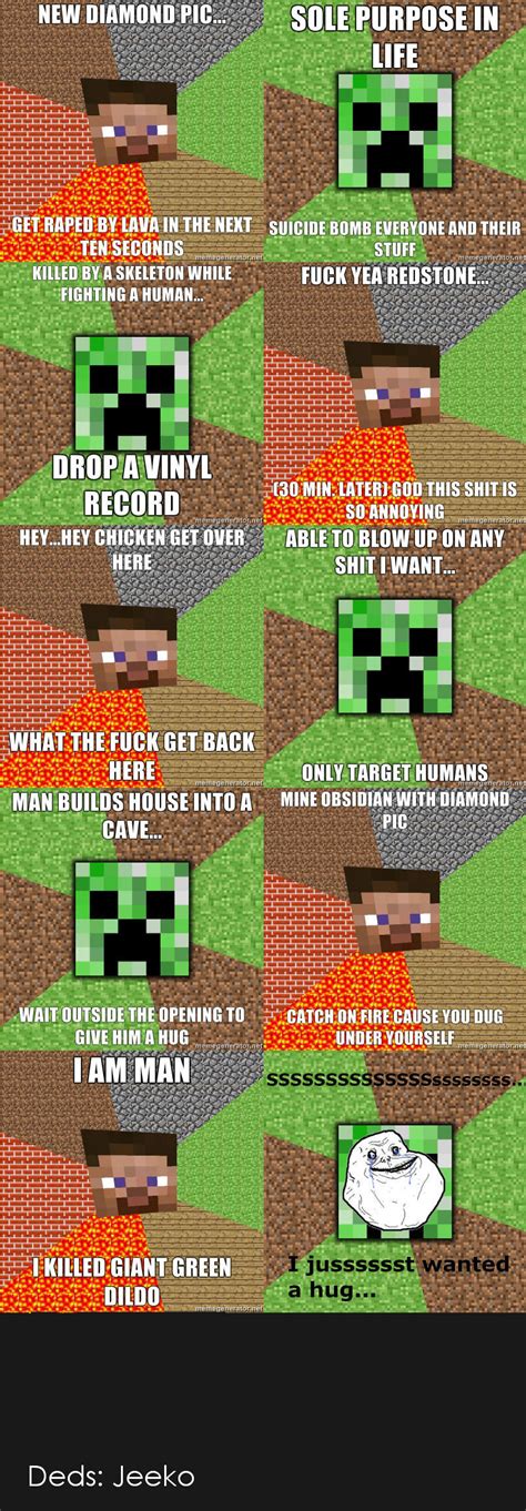 Minecraft Funny Pictures Best Jokes Comics Images Video Humor