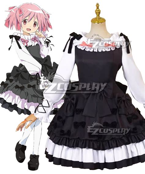 Puella Magi Madoka Magica Kyoko Sakura Cosplay Costume