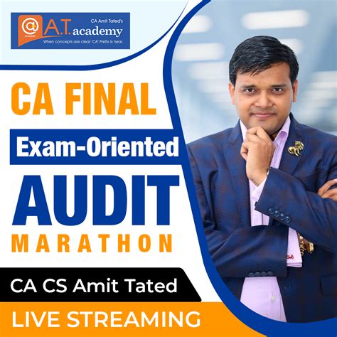 AT Academy CA FINAL AUDIT MARATHON EOB ENGLISH SOUTH INDIA