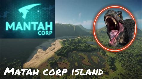 So I Made A Mantah Corp Island In Jurassic World Evolution 2 Youtube