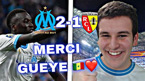 Om Lens Merci Gueye Marseille Arrache La Victoire Face