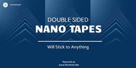 The Best Transparent Double Sided Nano Tapes That Will Stick To Anything