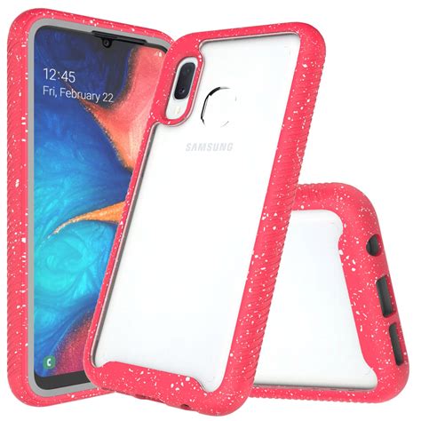 For Samsung Galaxy A10e Case Phone Case Shock Proof Edges Hybrid Hard Back Slim Bumper Cover