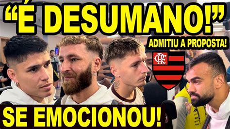 É DESUMANO JOGADORES DO FLAMENGO DETONAM CALENDÁRIO FABRICIO BRUNO SE