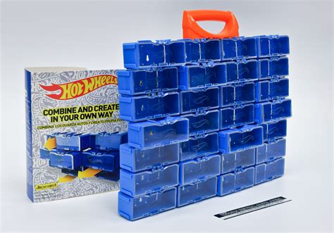 HOT WHEELS Hot Wheels Multibrick Car Case Ks Retro Auta Edice E Shop Puzzle MODELY
