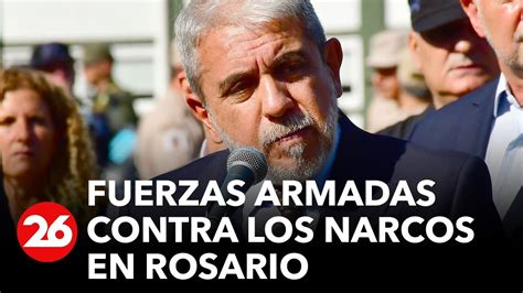 Aníbal Fernández Pone En Funciones A Efectivos De Seguridad Contra Los Narcos En Rosario Youtube