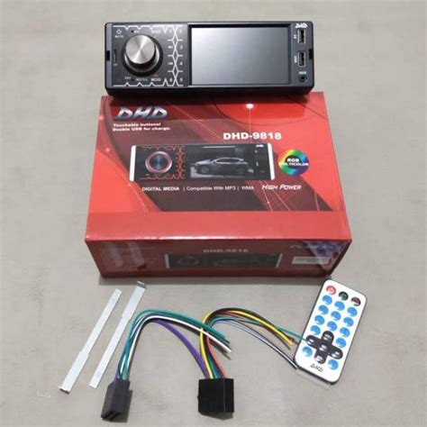 Jual Head Unit Tape Mobil Single Din Deckless Mp Mp Dhd Dhd