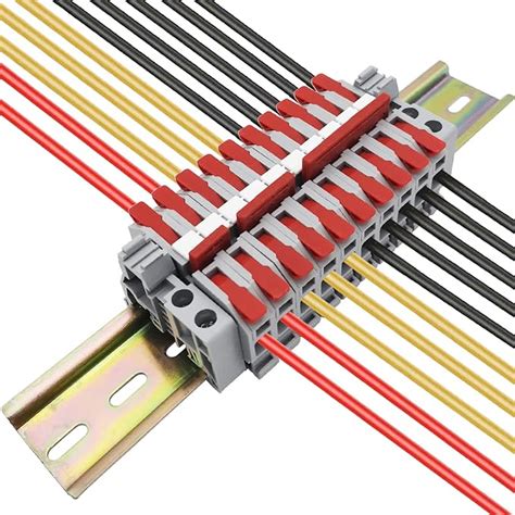 DIN Rail Connectors CTRICALVER Universal Class Terminal Blocks Kit 10