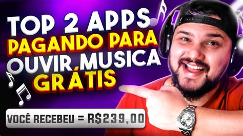 TOP 2 APP PARA GANHAR DINHEIRO OUVINDO MÚSICAS QUE REALMENTE PAGAM