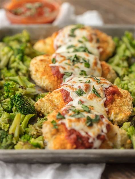 Sheet Pan Chicken Parmesan The Cookie Rookie