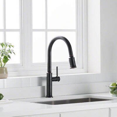 Kraus Sellette Pull Down Single Handle Kitchen Faucet Wayfair