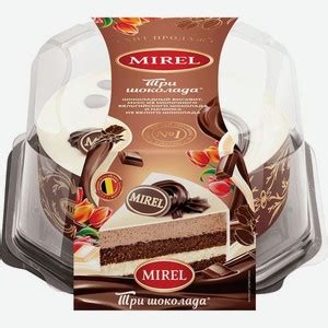 Торт Mirel Три Шоколада 750г в магазине Пятёрочка - цена, где купить и ...