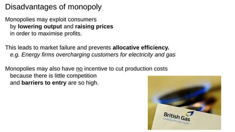 Advantages and disadvantages of monopoly | Teaching Resources