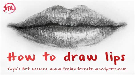 Lips Sketch Tutorial at PaintingValley.com | Explore collection of Lips ...