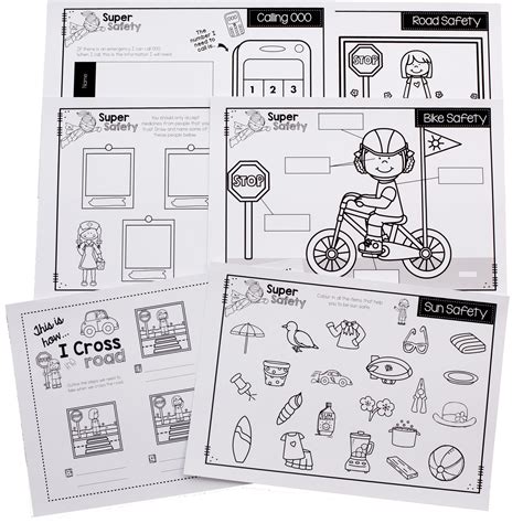 Safety Worksheets Top Teacher