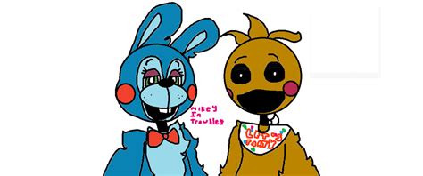 Toy Chica And Toy Bonnie by mikeyintroubles on DeviantArt