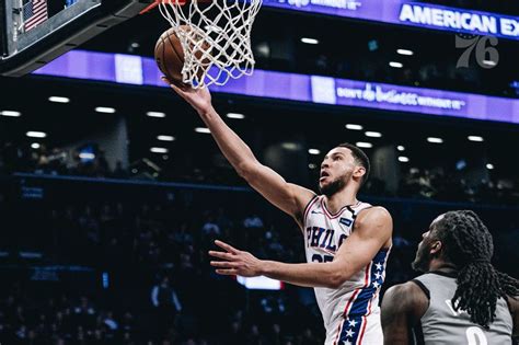 Nba Simmons Triple Double Carries 76ers Past Nets Abs Cbn News