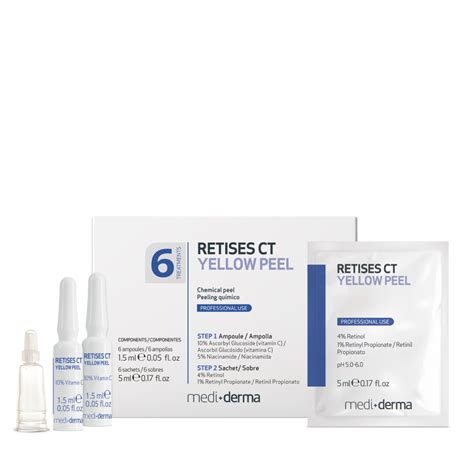 RETISES CT YELLOW PEEL 6 AMPOULES - Dermacircle