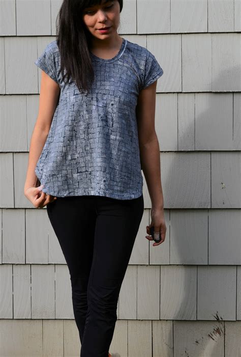 Free Sewing Pattern Cap Sleeve Top