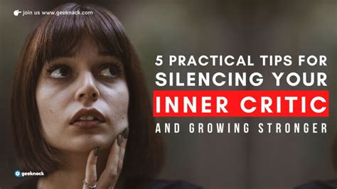 5 Practical Tips For Silencing Your Inner Critic And Growing Stronger ... 