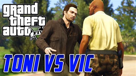 GTA V Toni Cipriani VS Vic Vance YouTube