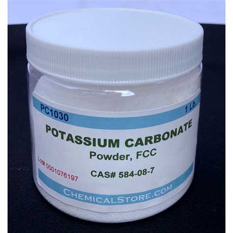 Potassium Carbonate, 99.5%, Fcc