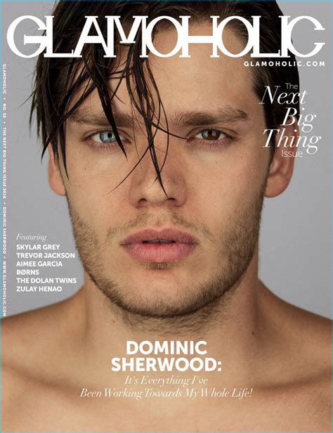 Dominic Sherwood Covers Glamoholic, Talks 'Shadowhunters'