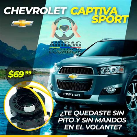 Cinta Pito Volante Chevrolet Captiva Sport AIRBAG ECUADOR