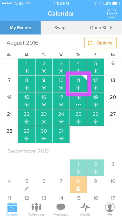 how to change colors on nursegrid app