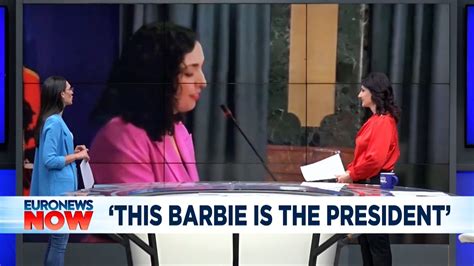 Godet Vjosa Osmani Unë jam Barbie Presidente YouTube