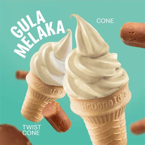 Gula Melaka Cones Sundae McFlurry Now Available From 1 At McDonald