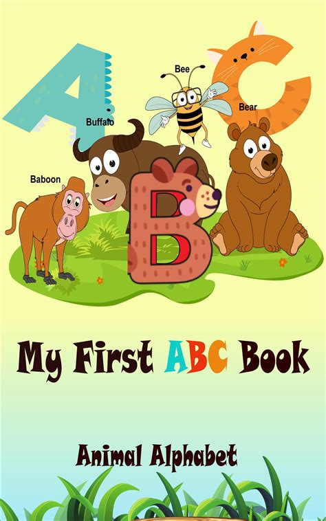 ABC Animal Alphabet Book: My First ABC Book. For Ages 1+ by Obi Obata ...