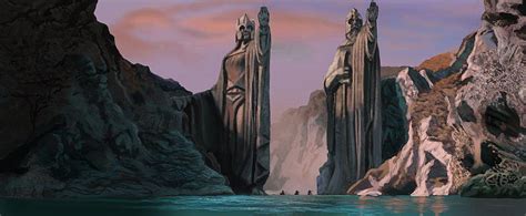 Lord Of The Rings Argonath By BlackIsAlovelyColor HD Wallpaper Pxfuel