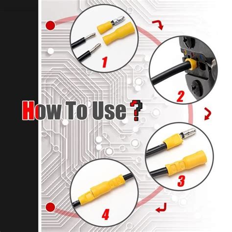 Pi Ces Cosse C Ble Lectrique M Le Et Femelle Connecteurs Bullet