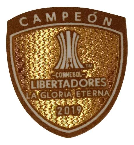 Patch Campe O Libertadores Camp On La Gloria Eterna Mercadolivre