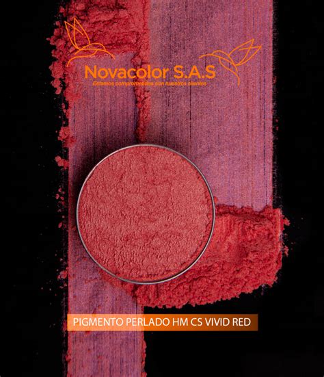 PIGMENTO PERLADO HM CS VIVID RED Novacolor