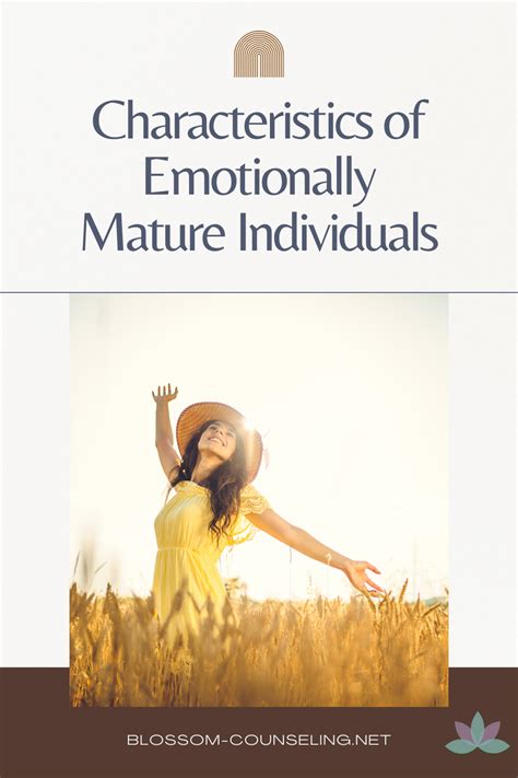 Emotionally Mature Characteristics Traits Of Grown Individuals