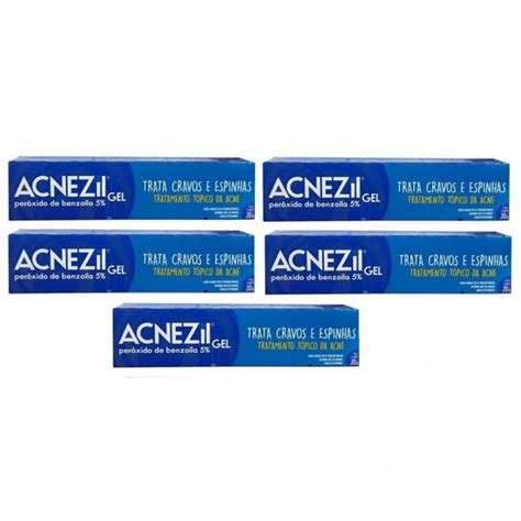 Kit Acnezil Gel Cimed G Trata Espinhas E Cravos Antiacne