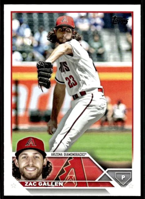 Zac Gallen Topps Series D Arizona Diamondbacks Eur