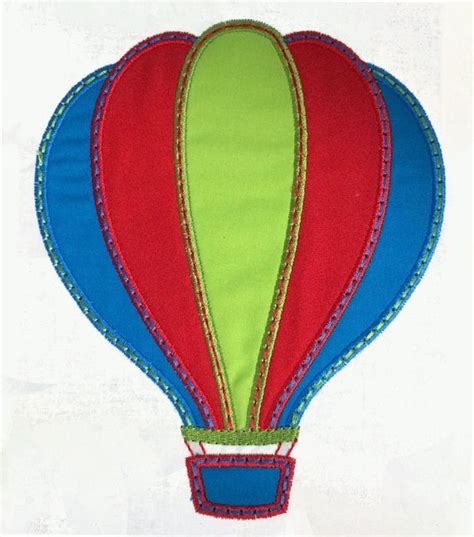 Items Similar To Hot Air Balloon Applique Design On Etsy