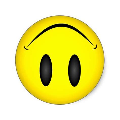 Cute Upside Down Face Emoticon Emoji Smiley Vector Illustration Stock