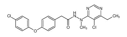 N 5 Cloro 6 Etilpirimidin 4 Il 2 4 4 Clorofenoxi Fenil N